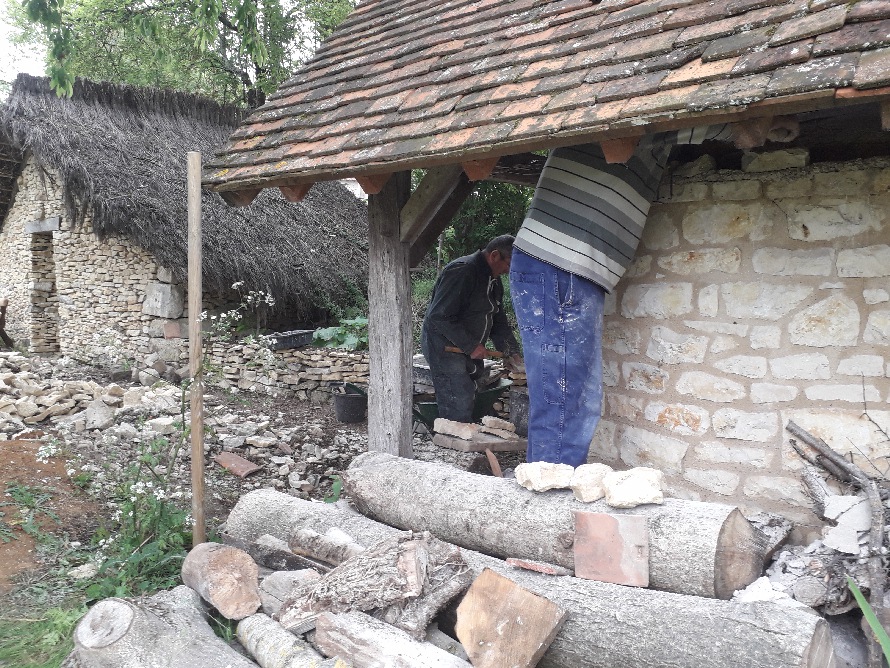 Renfort de la vote du four